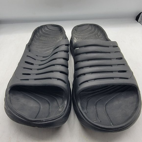 Hoka One One Ora Recovery Slides Mens Size 12 Black Slip On Comfort Sandals main image 12